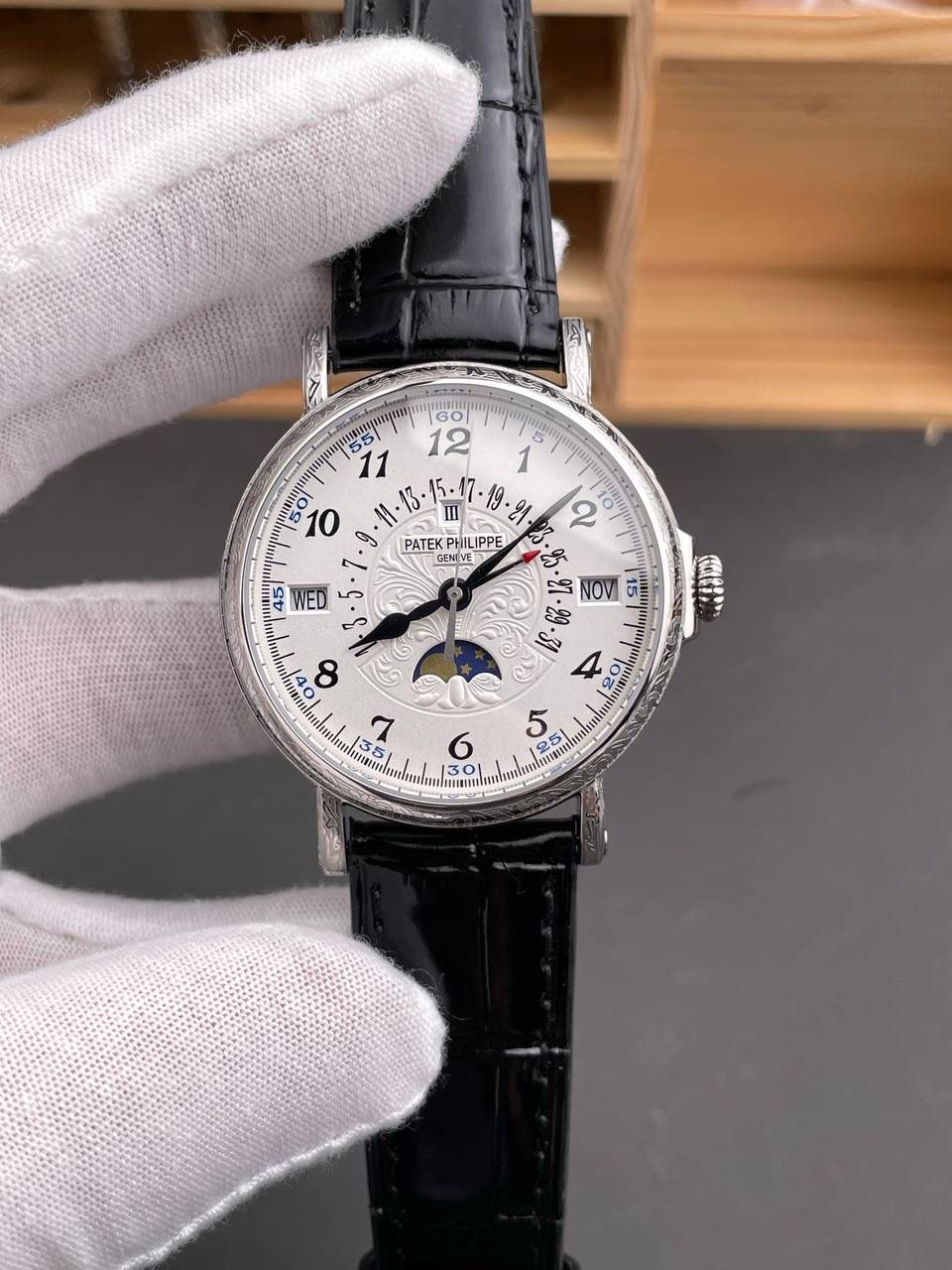 今日推荐🚞V3版 百达翡丽古典超级复杂多功能5159 万年历系列腕表/38mm/9015机😍