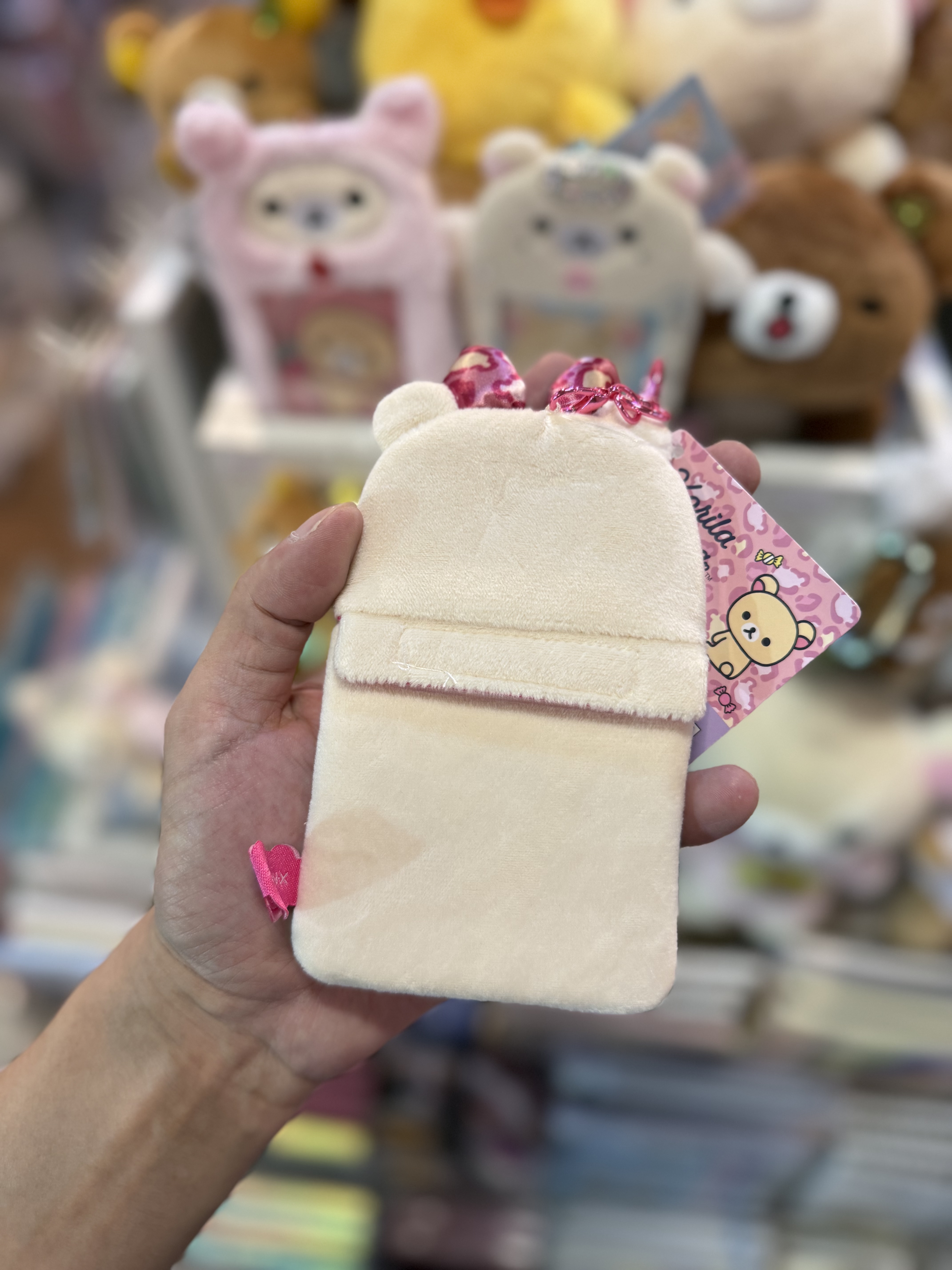 《現貨》全新滿滿小白熊系列毛毛咭套