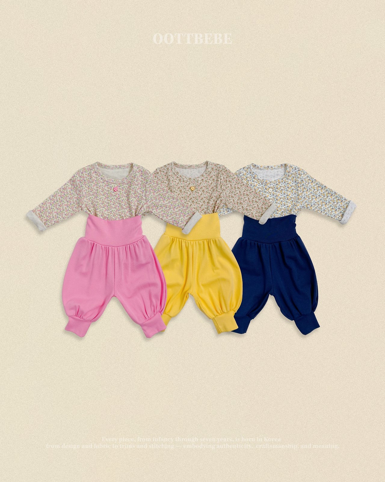 OOTT | Floral Pattern Innerwear Set