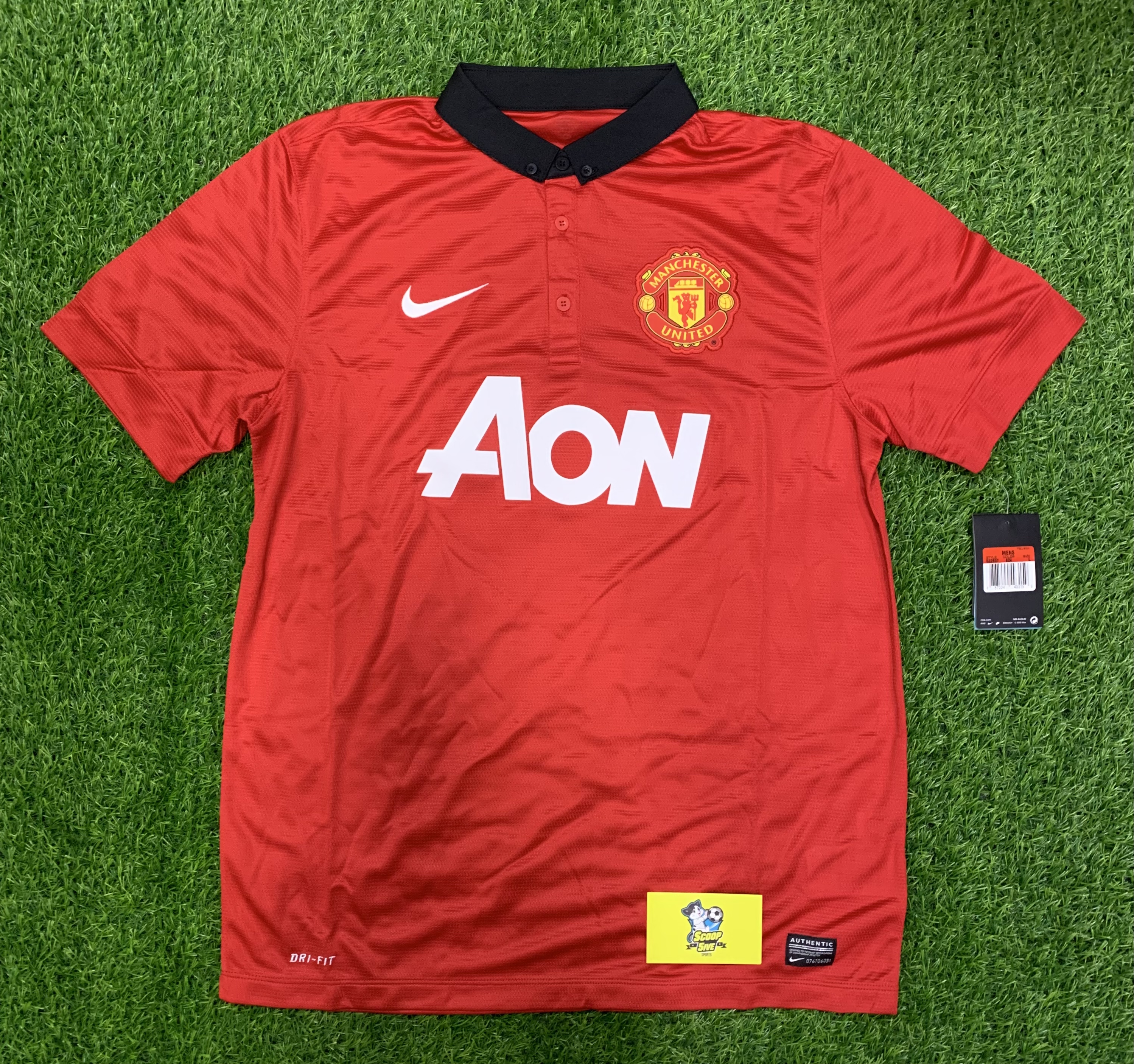 2013-14 曼聯 主場 球迷版 短袖