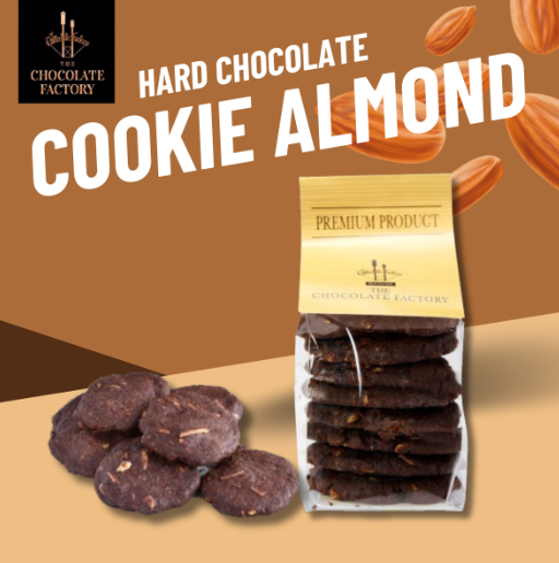 【預訂】泰國 The Chocolate Factory Hard Chocolate Cookie Almond