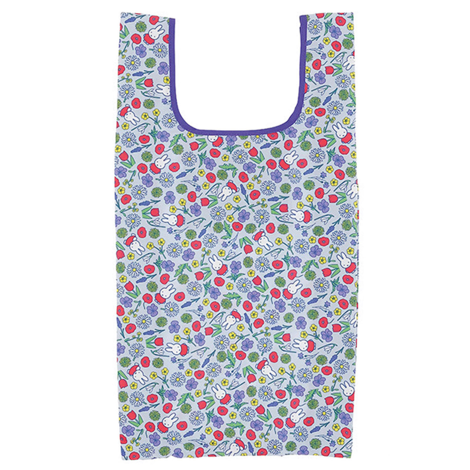 Miffy - 環保袋 (藍色花卉品種款)