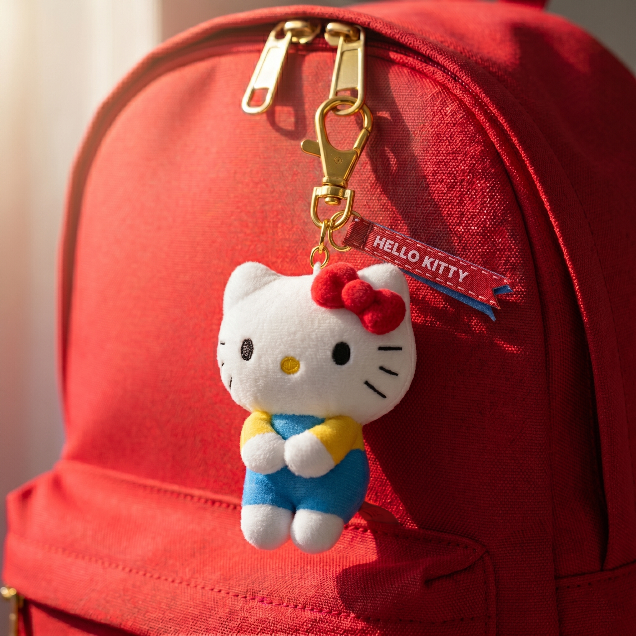 Sanrio - 公仔掛飾 (Hello Kitty坐姿款)