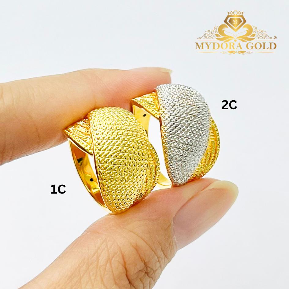 MYDORA Cincin Siciliaa Cross (5G) l EMAS 916/22K