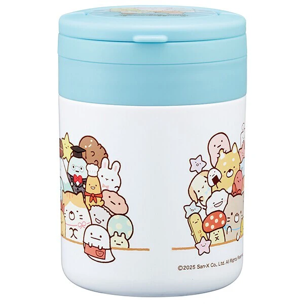 📢開團啦 約3月22日截單一次日本直送~新款角落生物抗菌可折疊手把保溫鍋