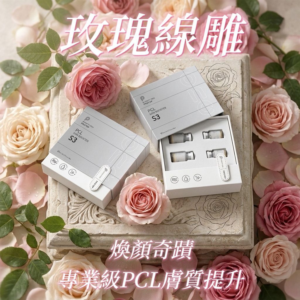 Protop s3 玫瑰線雕（一盒4樽）