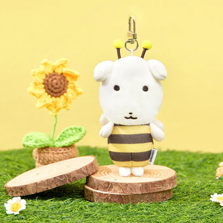 [GANADI] BEE PLUSH KEYRING