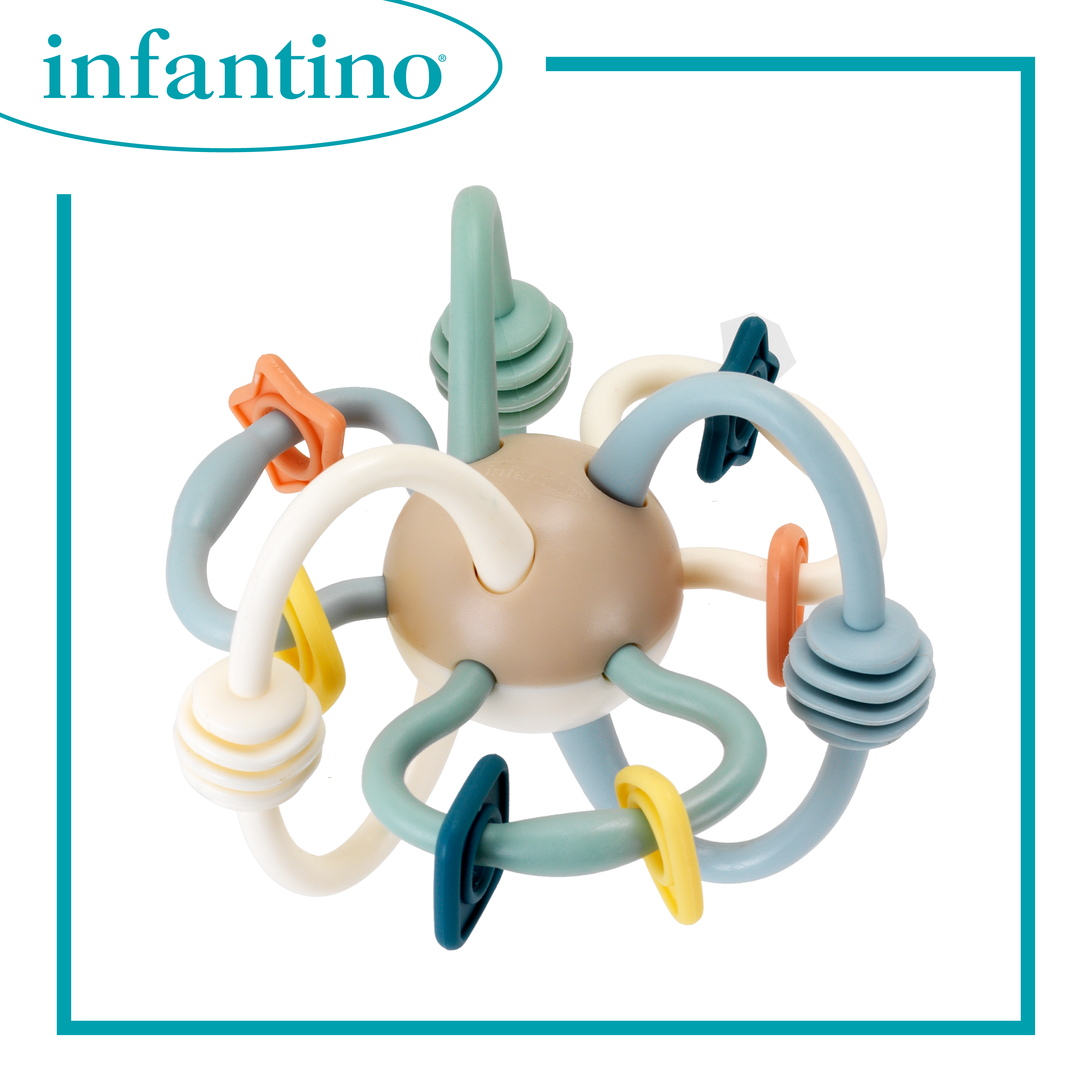 搖鈴牙膠軟球  Shake & Teethe Flexible Rattle Ball™