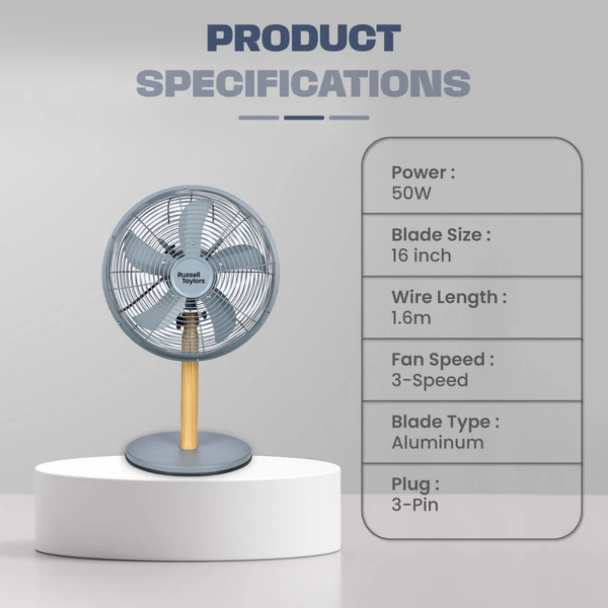 Russell Taylors Tower Fan (TF2)