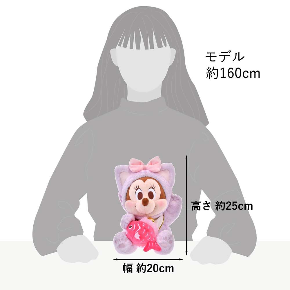 ✈️日本直送🇯🇵預訂🛍日本迪士尼DISNEY 迎春系列 吉祥物公仔（ Mickey / Minnie / Donald / Baymax / Chip / Dale 