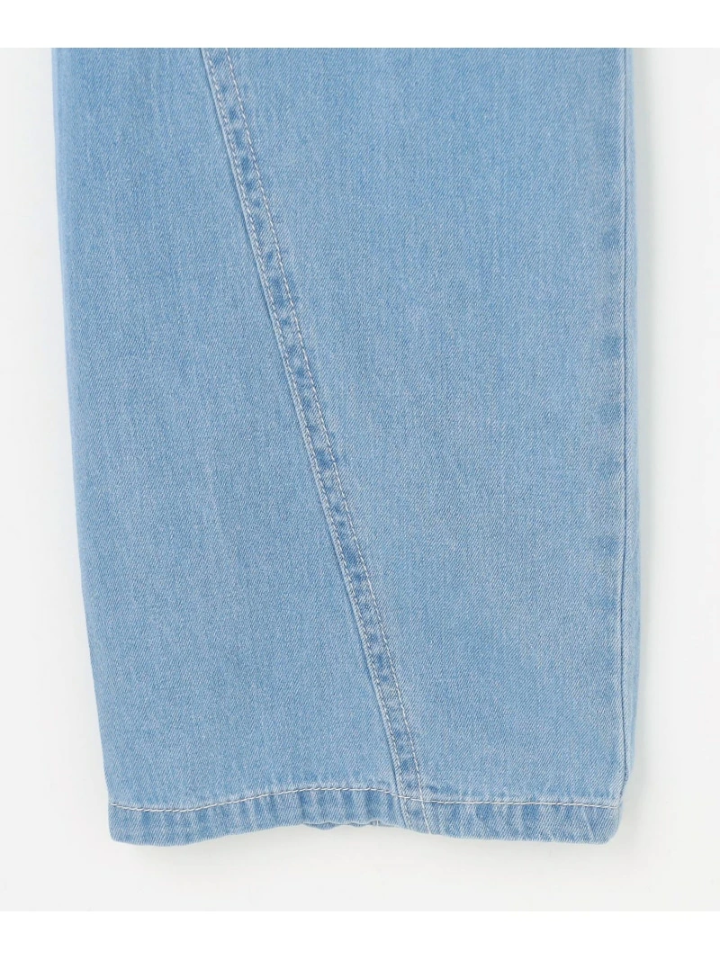 🆕【⭐訂購⭐】🌀 🇯🇵 日本直送 緞帶刺繡 寬鬆直筒版型 薄身牛仔褲🌀 [ELEA-0173][260618]