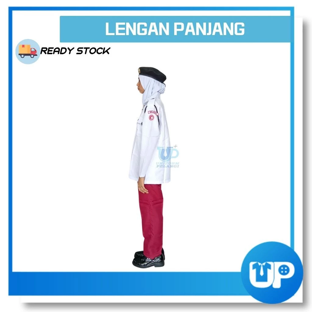 (SET LENGKAP) Bulan Sabit Merah Malaysia (BSMM) Pakaian Seragam Uniform Lengakap Sekolah Menengah