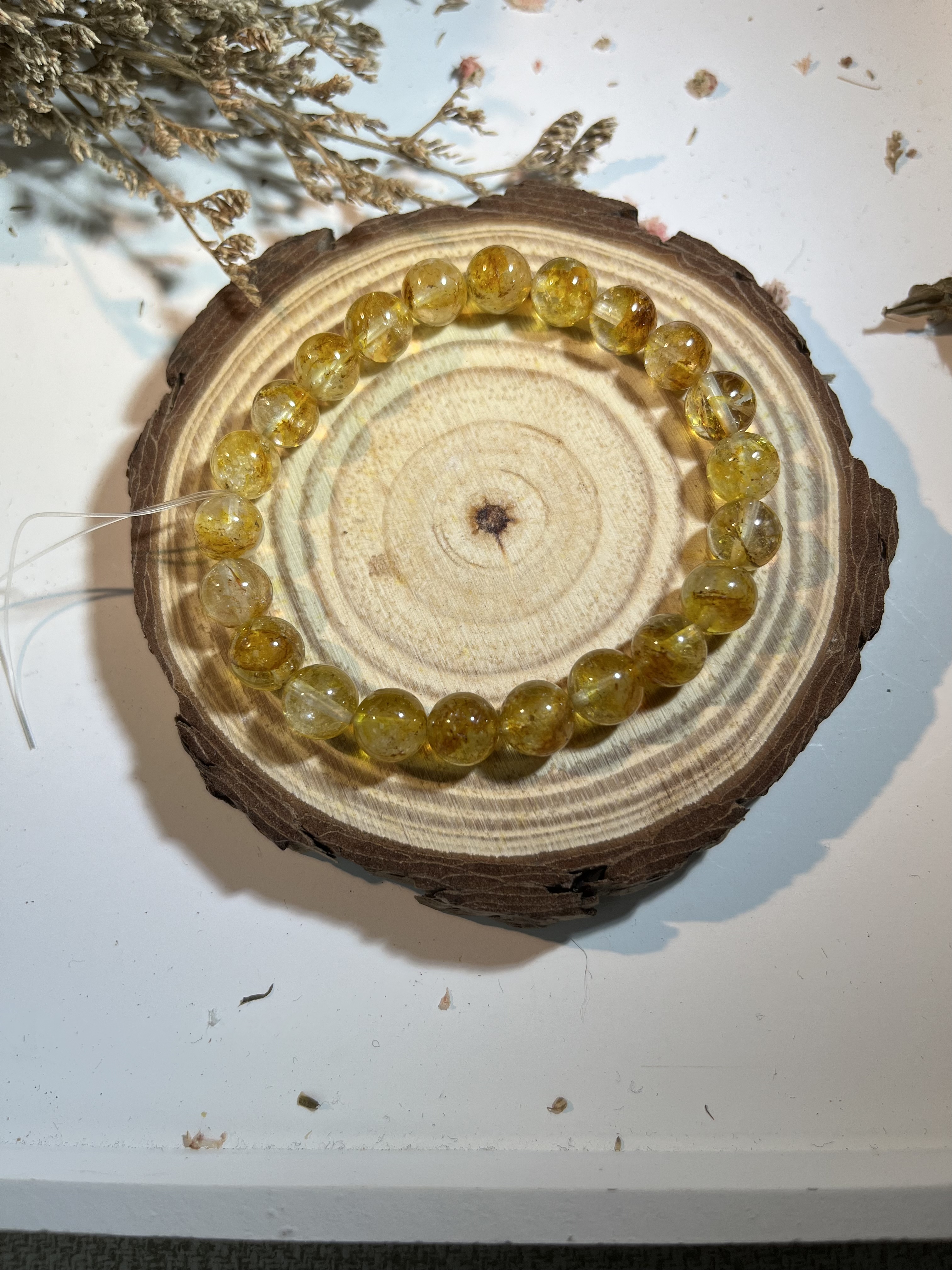 冰透桂花托帕石 8m+