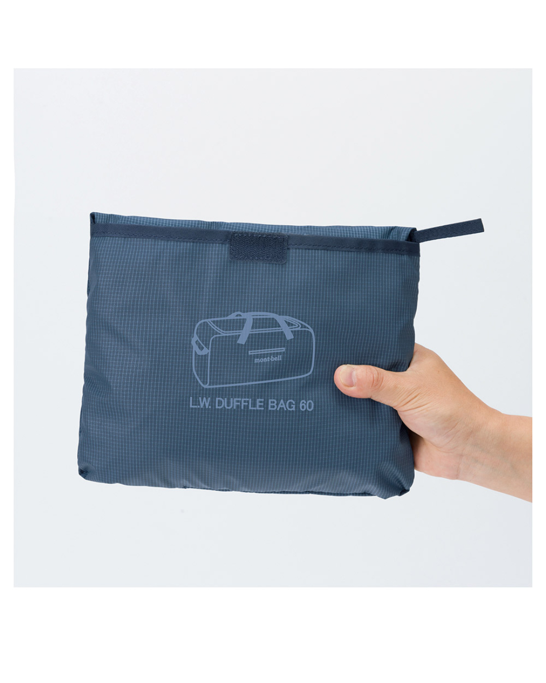 日本代購【 日本直送 Montbell 超輕量 可摺疊 行李袋 (60L特大容量) L.W. Duffle 60L 】