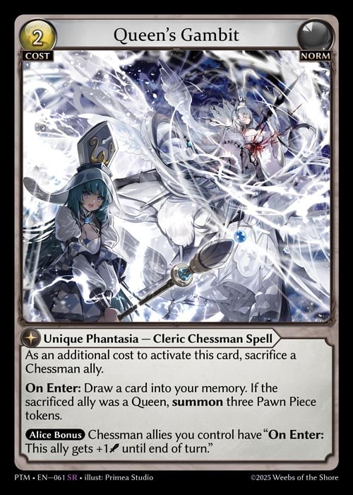 Queen’s Gambit / PTM-061 (SR)