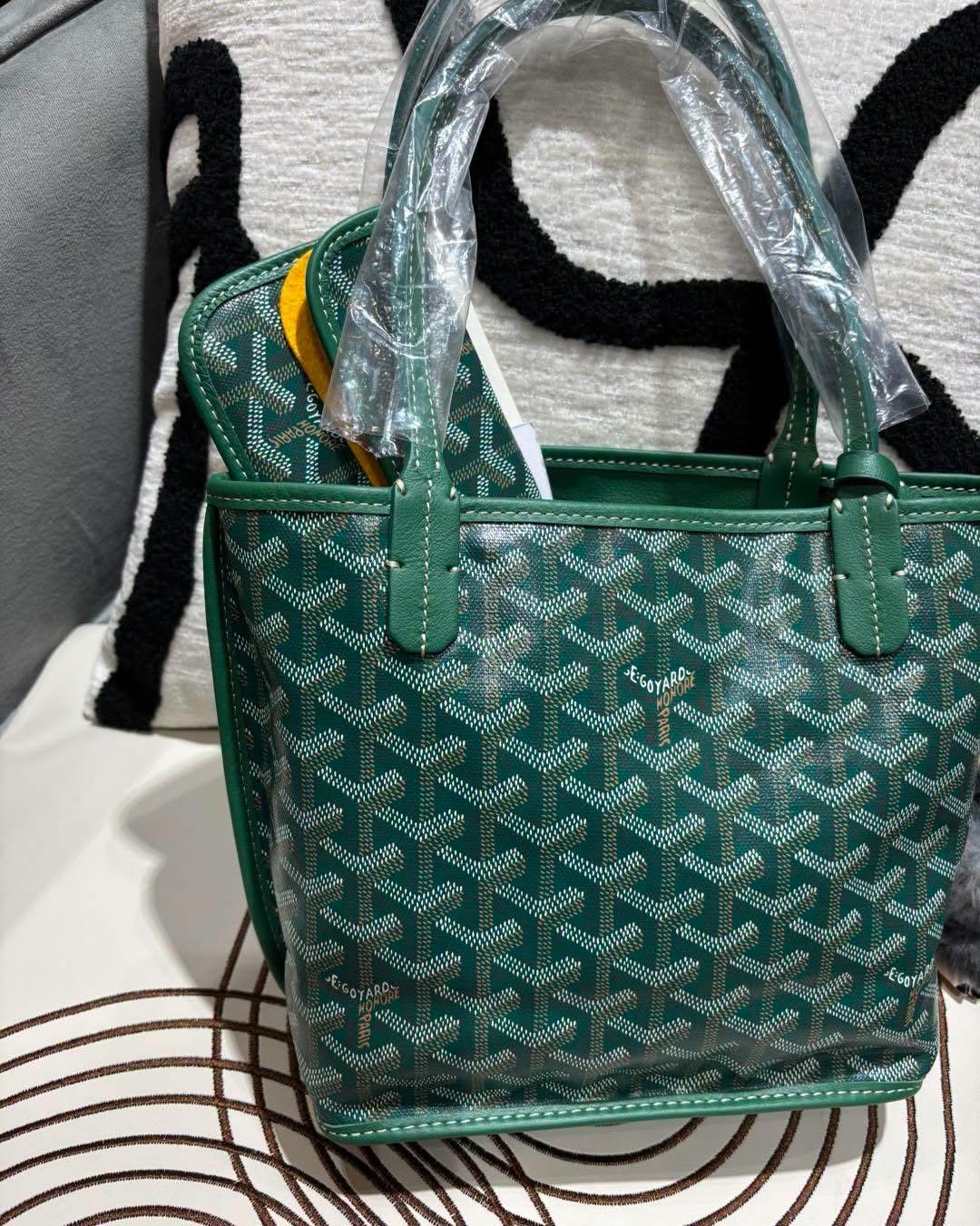 全新 Goyard Anjou Mini tote bag 100%Authentic ,全新Brand New  ✅收據✅booklet✅塵袋