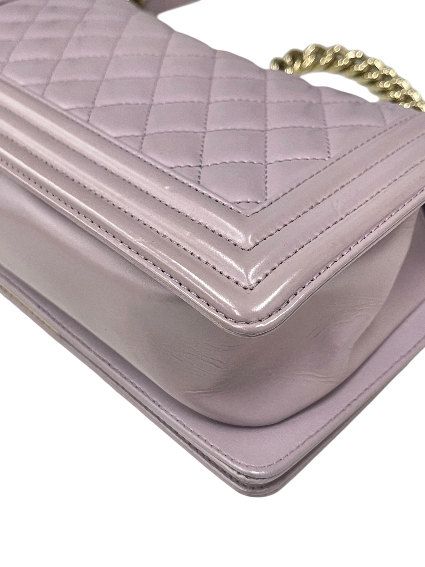 Pre-owned Chanel Boy / Product Code:  071006