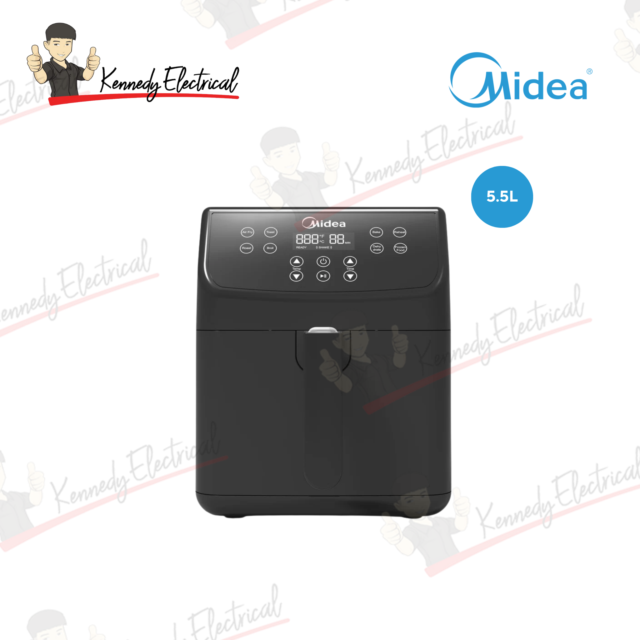 Midea 5.5L Air Fryer MAF-D55A
