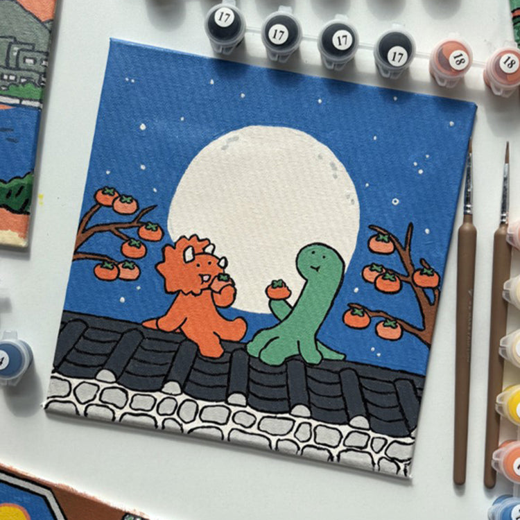 [JOGUMAN STUDIO] WELCOME TO KOREA DRAWING SET 數字畫