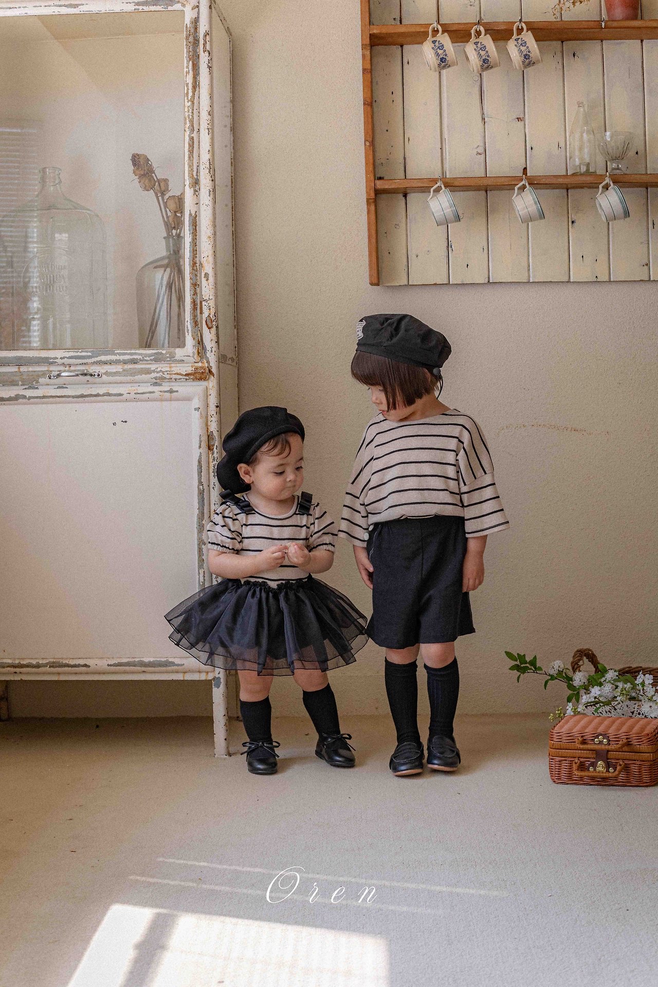 🇰🇷oren包屁裙/set black