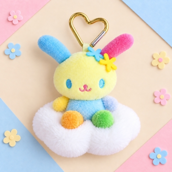 預訂 | 韓國版 Sanrio Usahana 花小兔 夢幻雲朵系列掛件