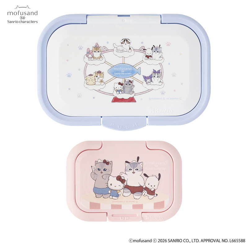 🎀【預訂】Sanrio x Mofusand 濕紙巾蓋