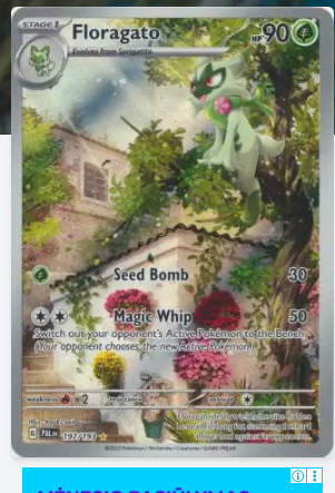 Pokemon TCG Card Game-Paldea Evolved-FLORAGATO-197/193