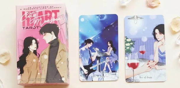 Heart City Monsoon Tarot PINK edition
