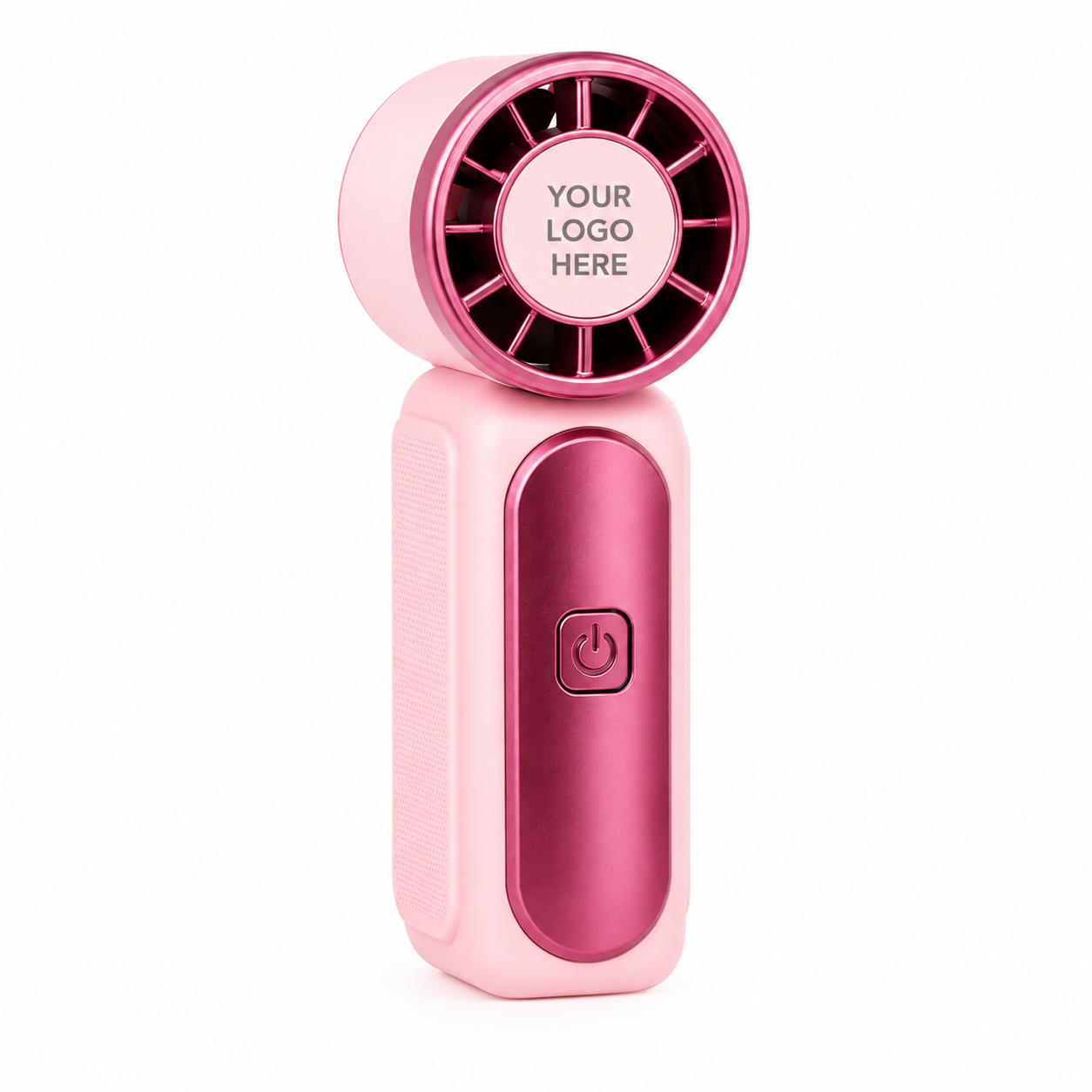 CUSTOM LOGO 丨 Mini Handheld Fan – 5 Speed | Max 199 Power | Rechargeable 