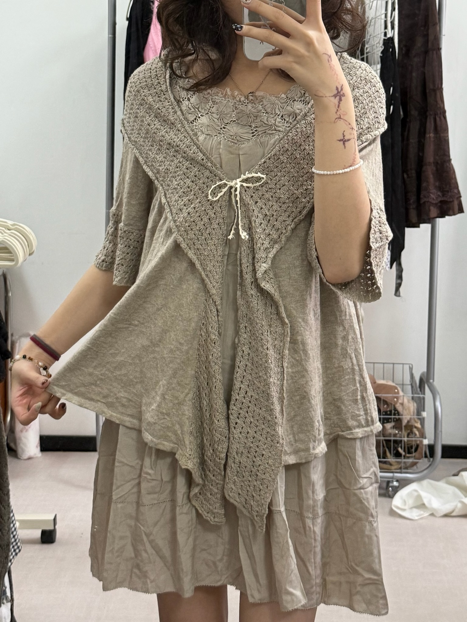 Fairycore Layered Dress Set