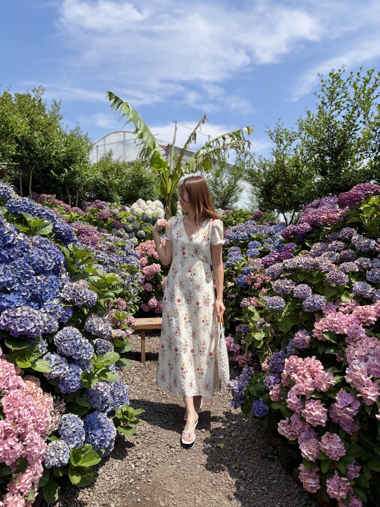 Premium Embroidered Floral Dress