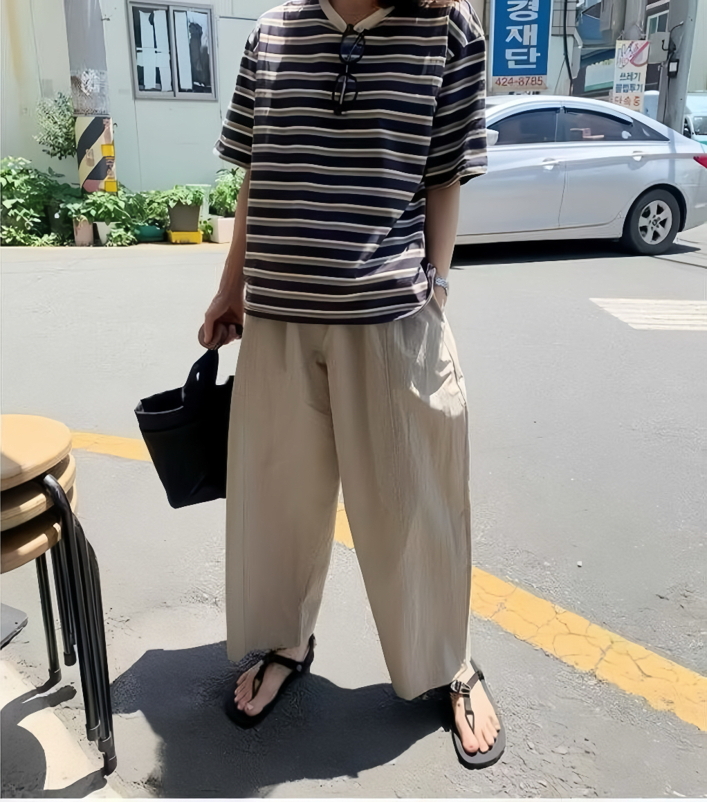 221374 前有骨闊褲