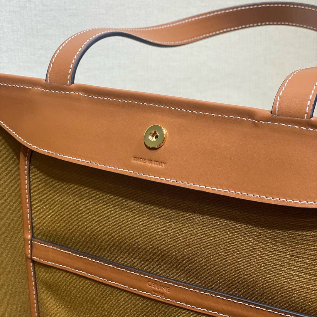 🔥大货实拍图 𝗖𝗘𝗟𝗜𝗡𝗘♥𝗧𝗥𝗜𝗢𝗠𝗣𝗛𝗘 𝗖𝗔𝗡𝗩𝗔𝗦购物袋 型号：191112 尺寸：30*37*22cm