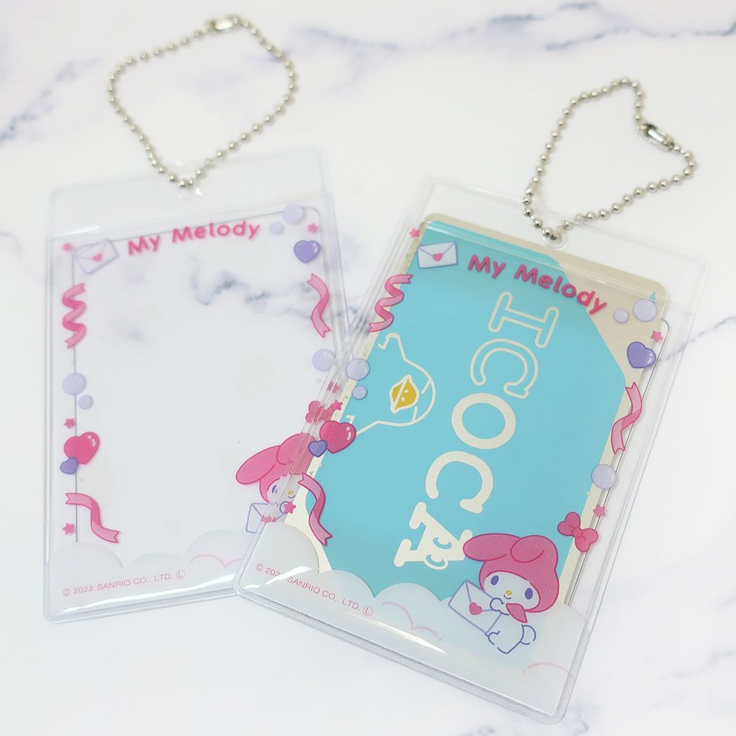 【一套兩個】現貨｜Sanrio My Melody 日版 透明卡套 八達通套 (303371)