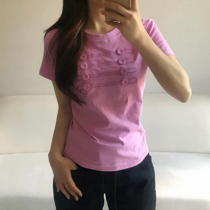 Napoleonic Short Sleeve Top