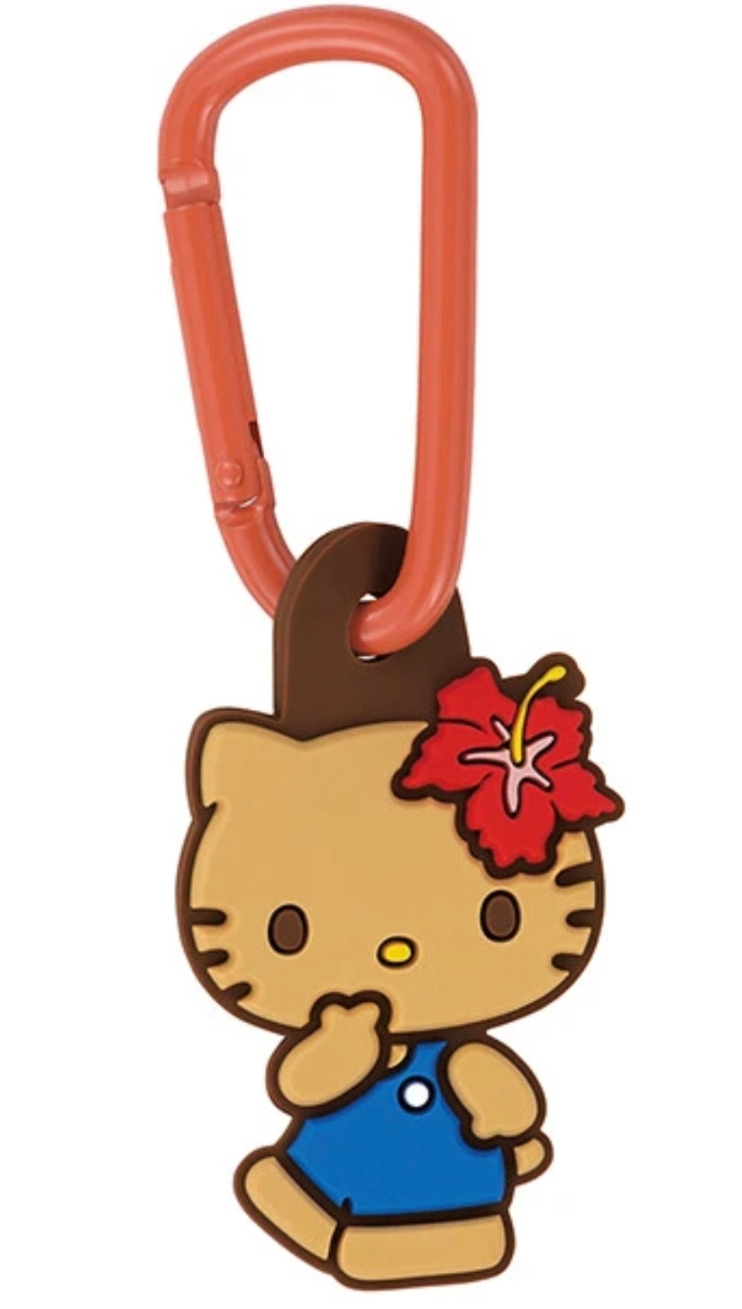 Sanrio 日燒Hello Kitty橡膠 掛件