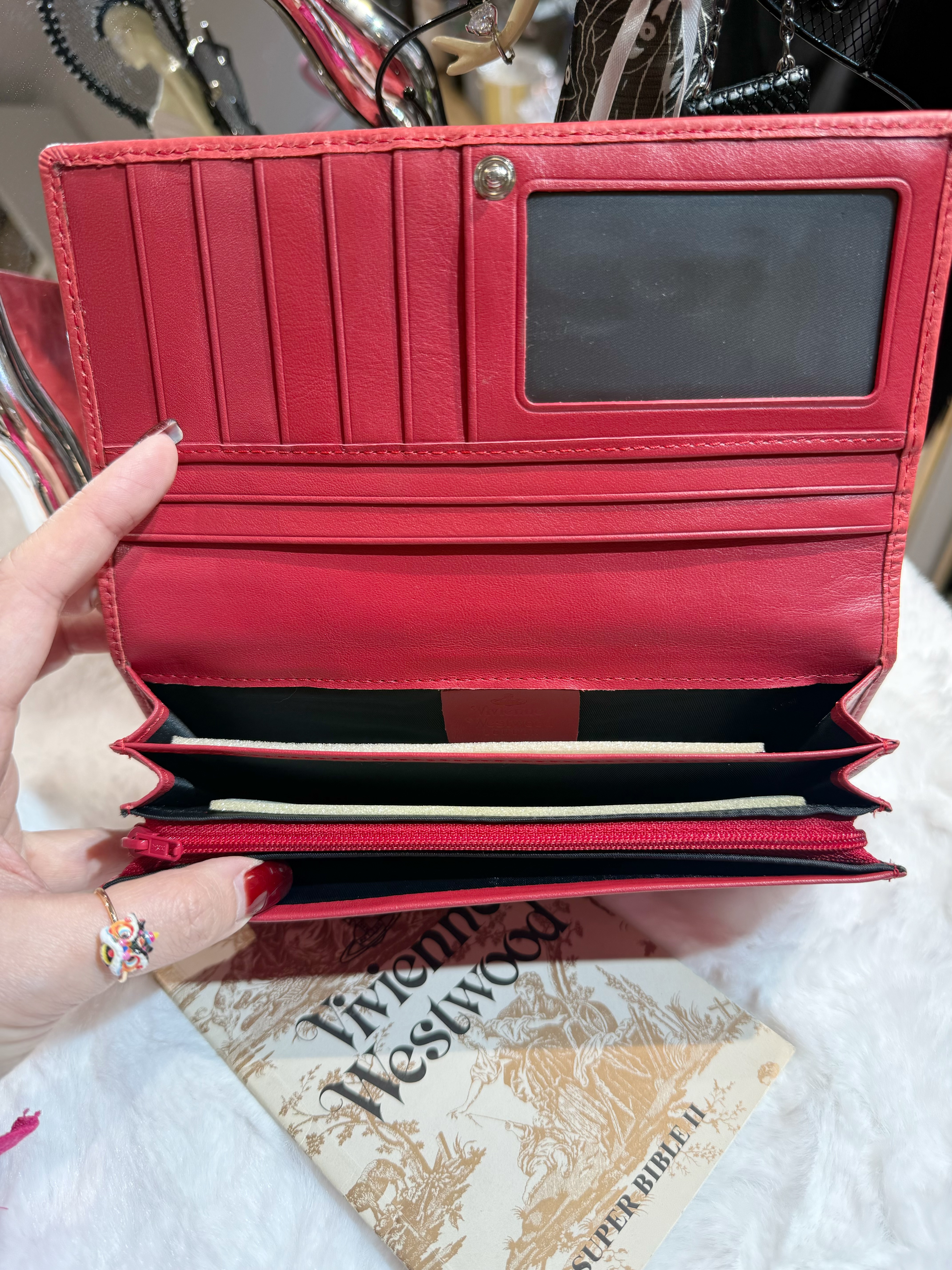 Vivienne Westwood wallet 1032/co/rosso