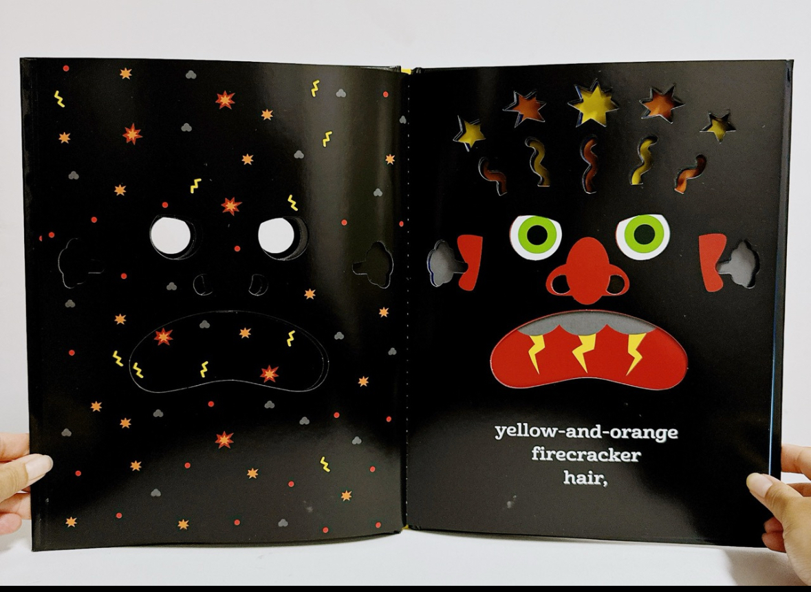 TAKE A BREATH, BIG RED MONSTER! by Ed Emberley CREATOR OF Go Away, Big Green Monster!