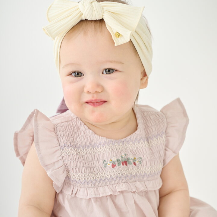 🇯🇵預訂 日本直送🇯🇵 Petit Main 三色草莓刺繡緞帶褶皺包屁裙