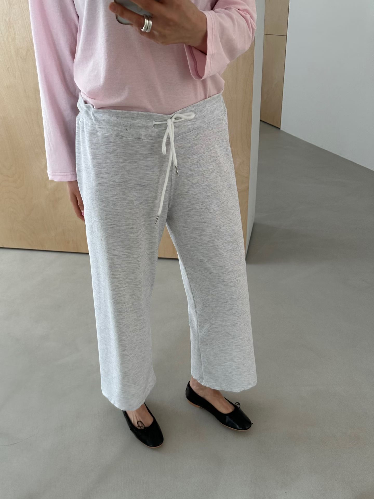 Soft cotton casual pants 