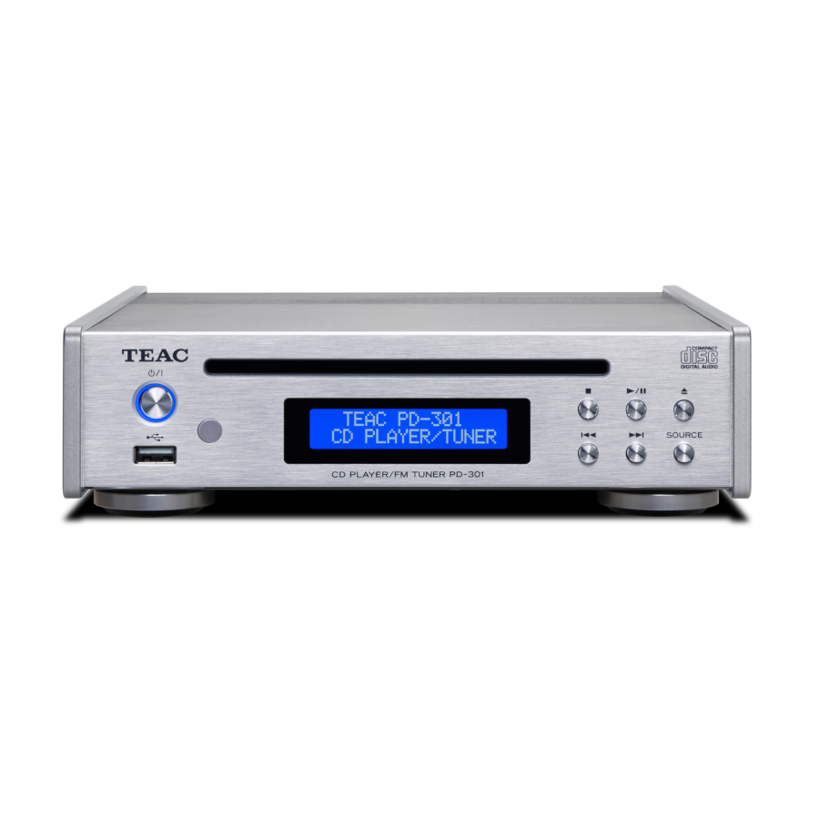 TEAC PD-301-X CD Player/FM Tuner