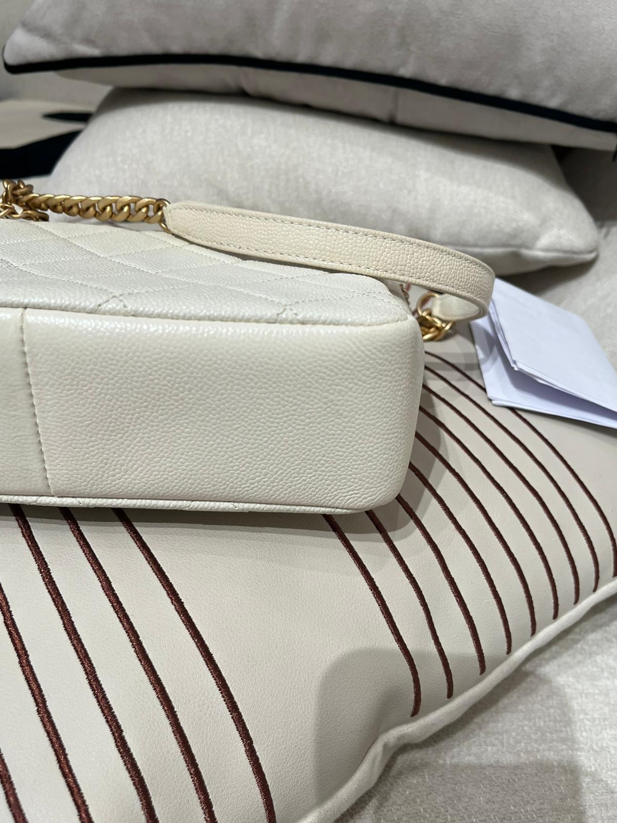 Chanel flap bag AS3103,荔枝牛皮 100%Authentic ,98%new  ✅收據副本✅晶片✅dust bag✅盒