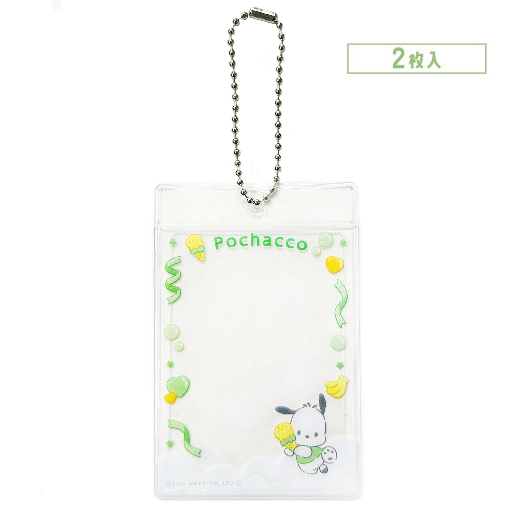 【一套兩個】現貨｜Sanrio Pochacco PC狗 日版 透明卡套 八達通套 (303369)