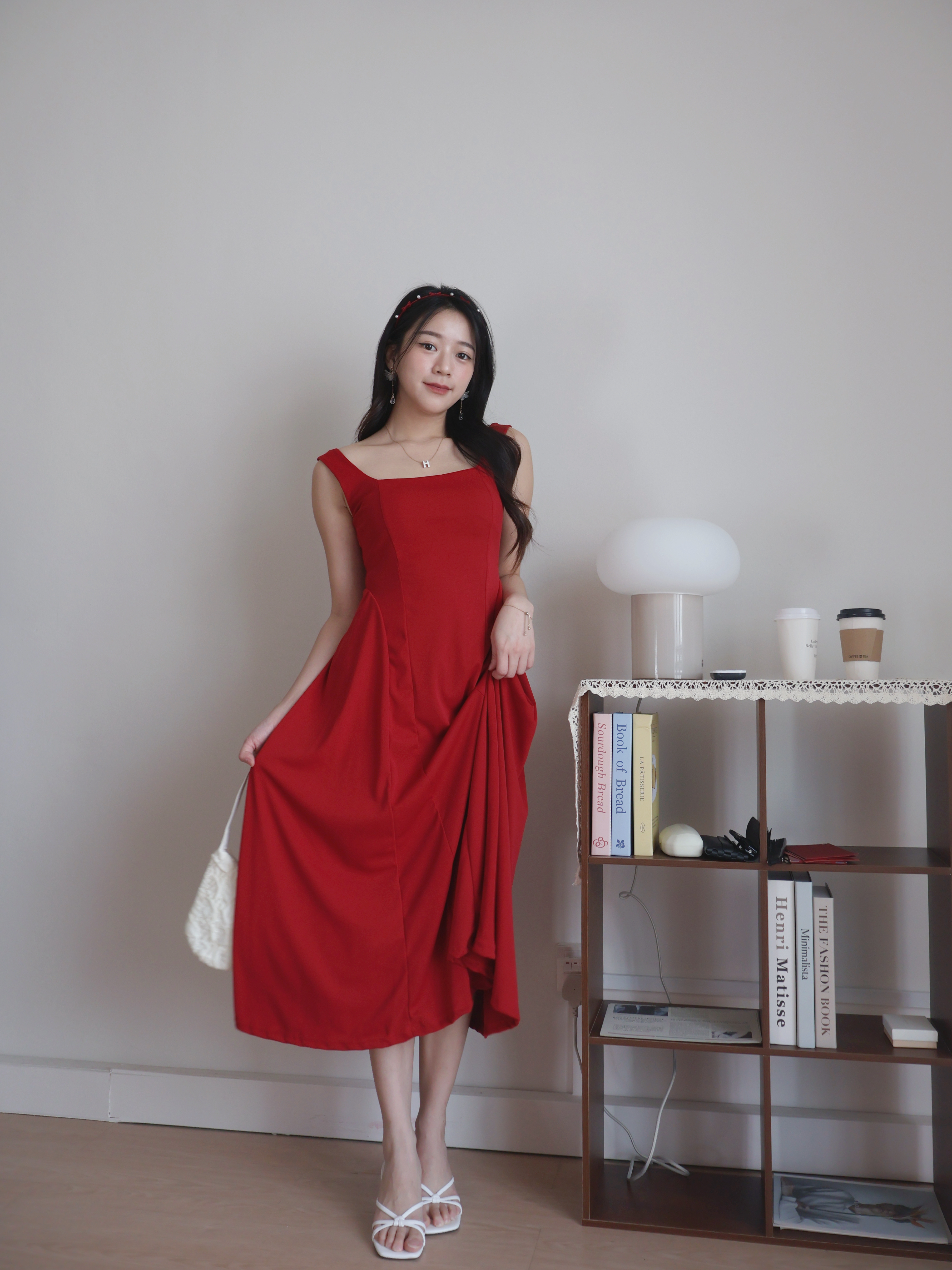Kyra Maxi Dress | Red
