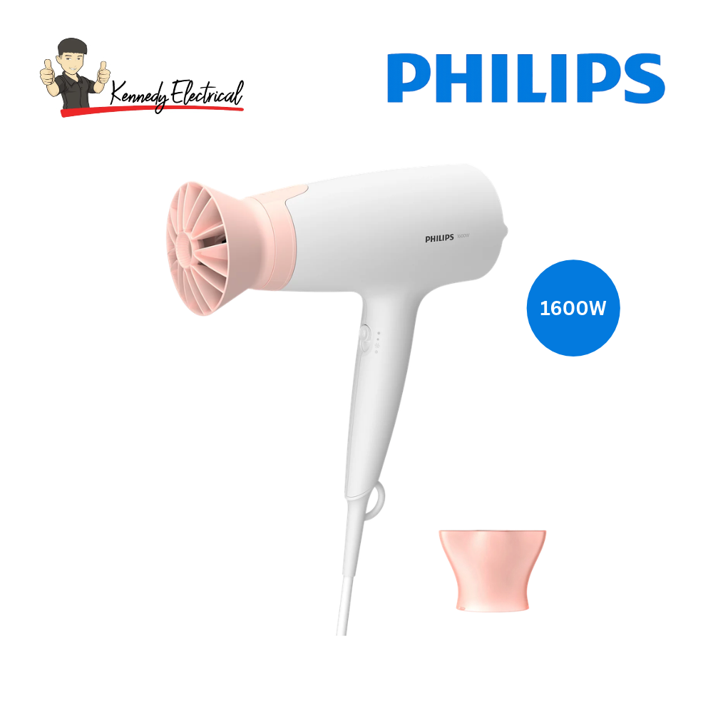 Philips 3000 Series 1600W ThermoProtect Hair Dryer (BHD300/13)