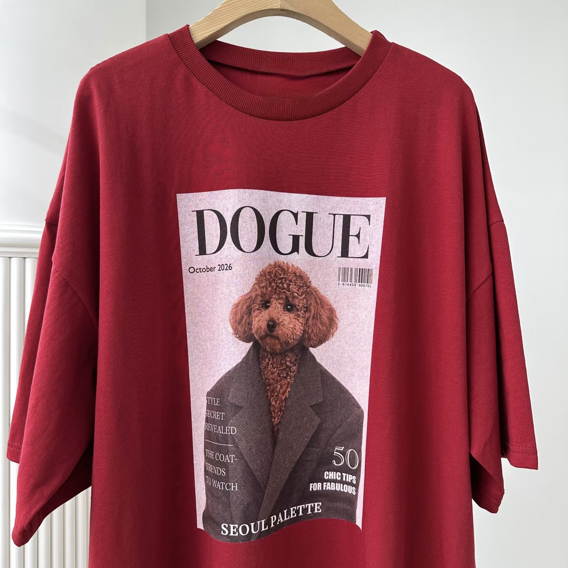 221609 《DOGUE》名模狗仔雜誌 Tee