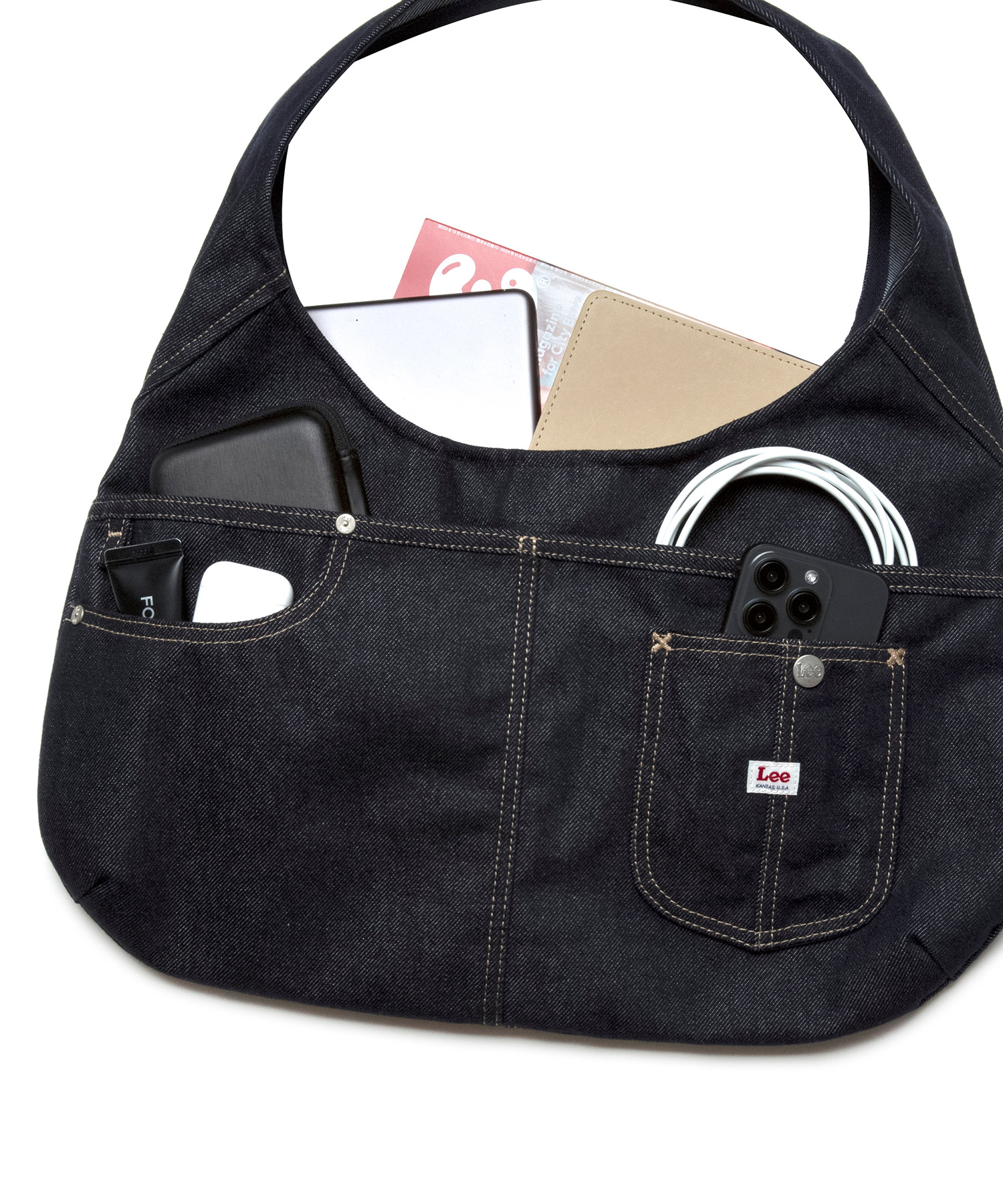 Lee Denim Shoulder Bag