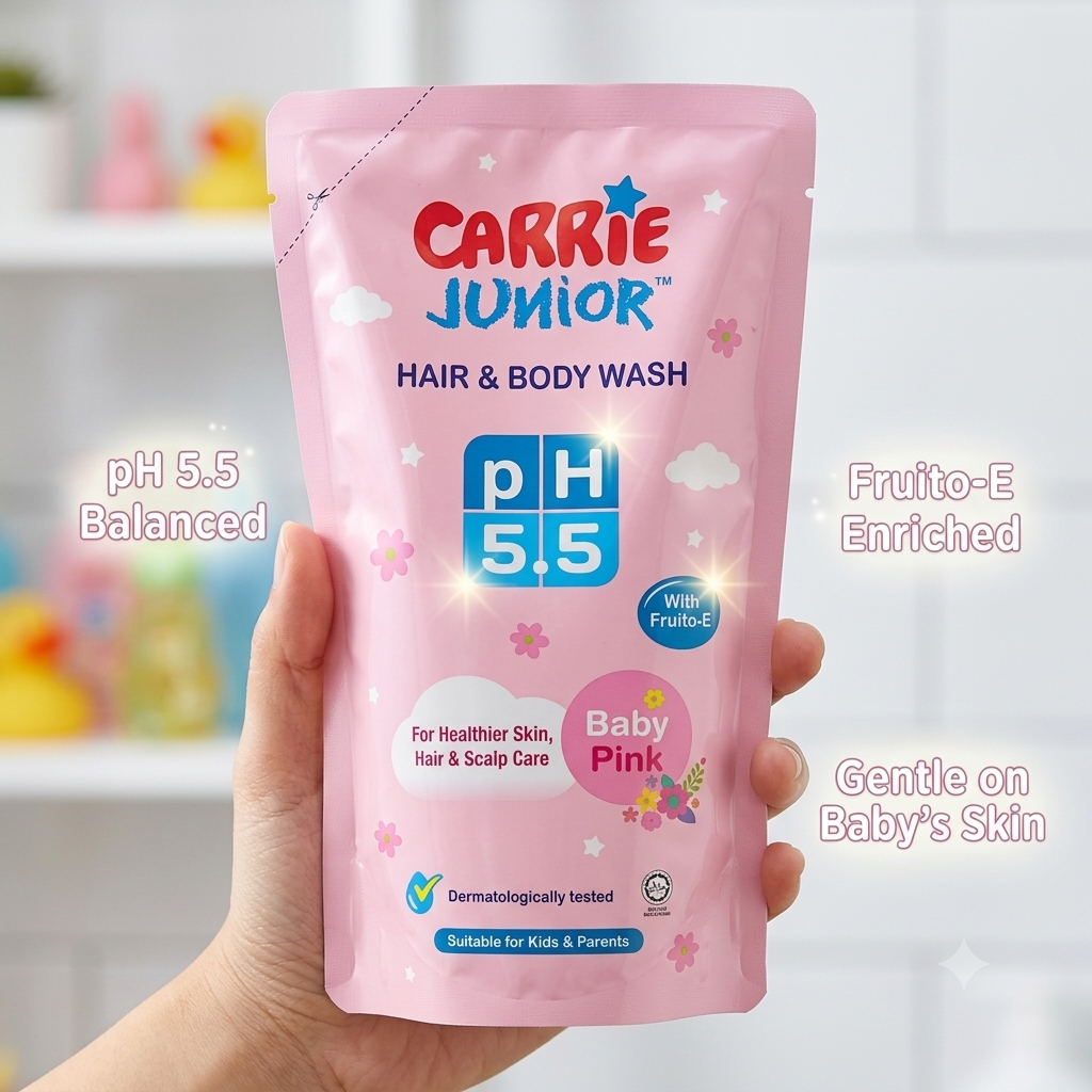 CARRIE JUNIOR REFILL PACK Baby Pink 475ml