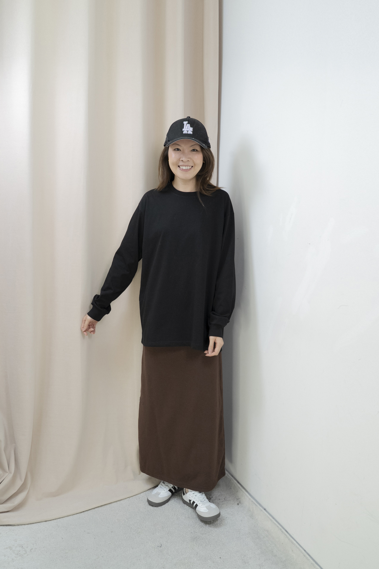 舒適棉不勒肚直順半身裙（5色）