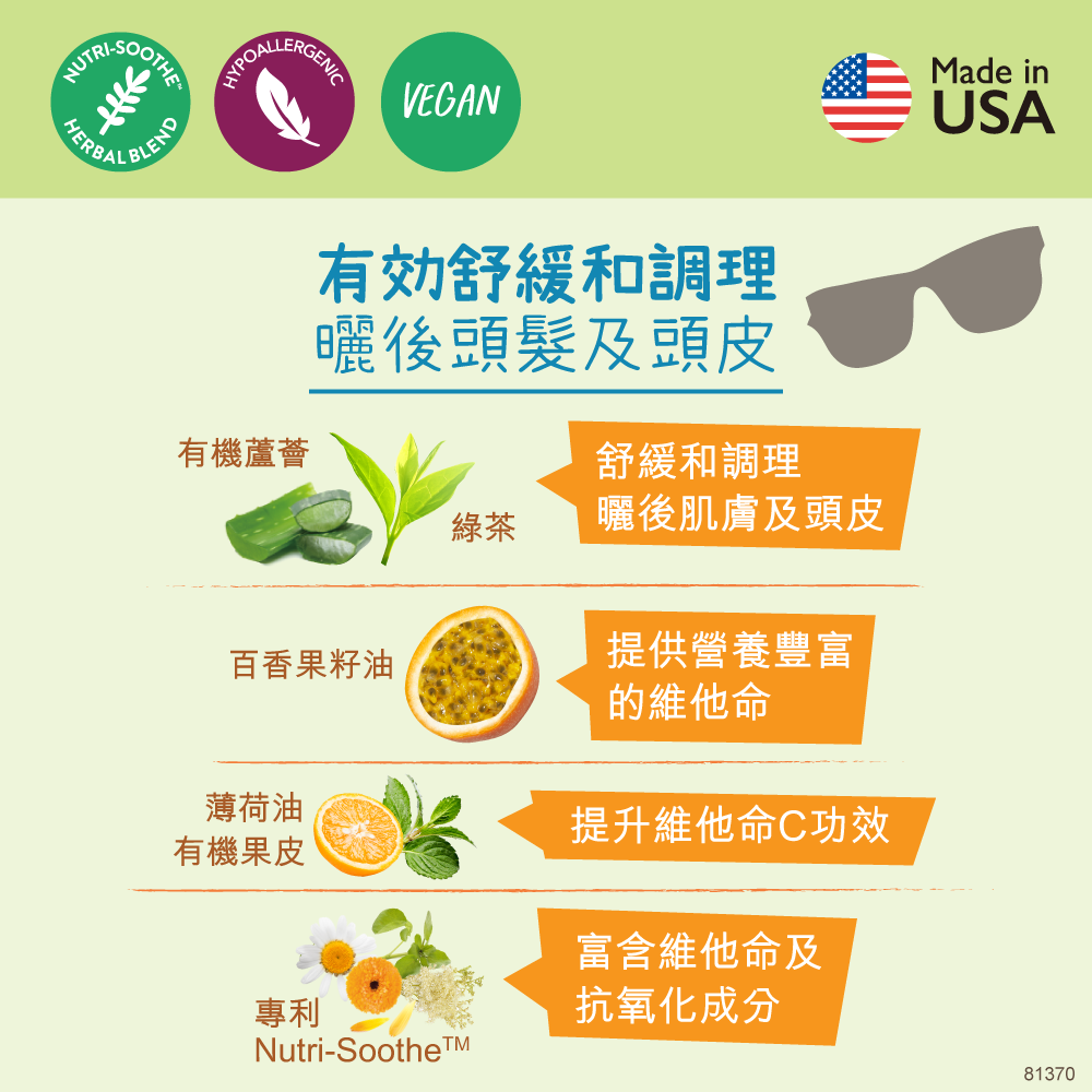 81370 Babo Botanicals 去氯淨化修復護髮素 (柑橘薄荷香) 